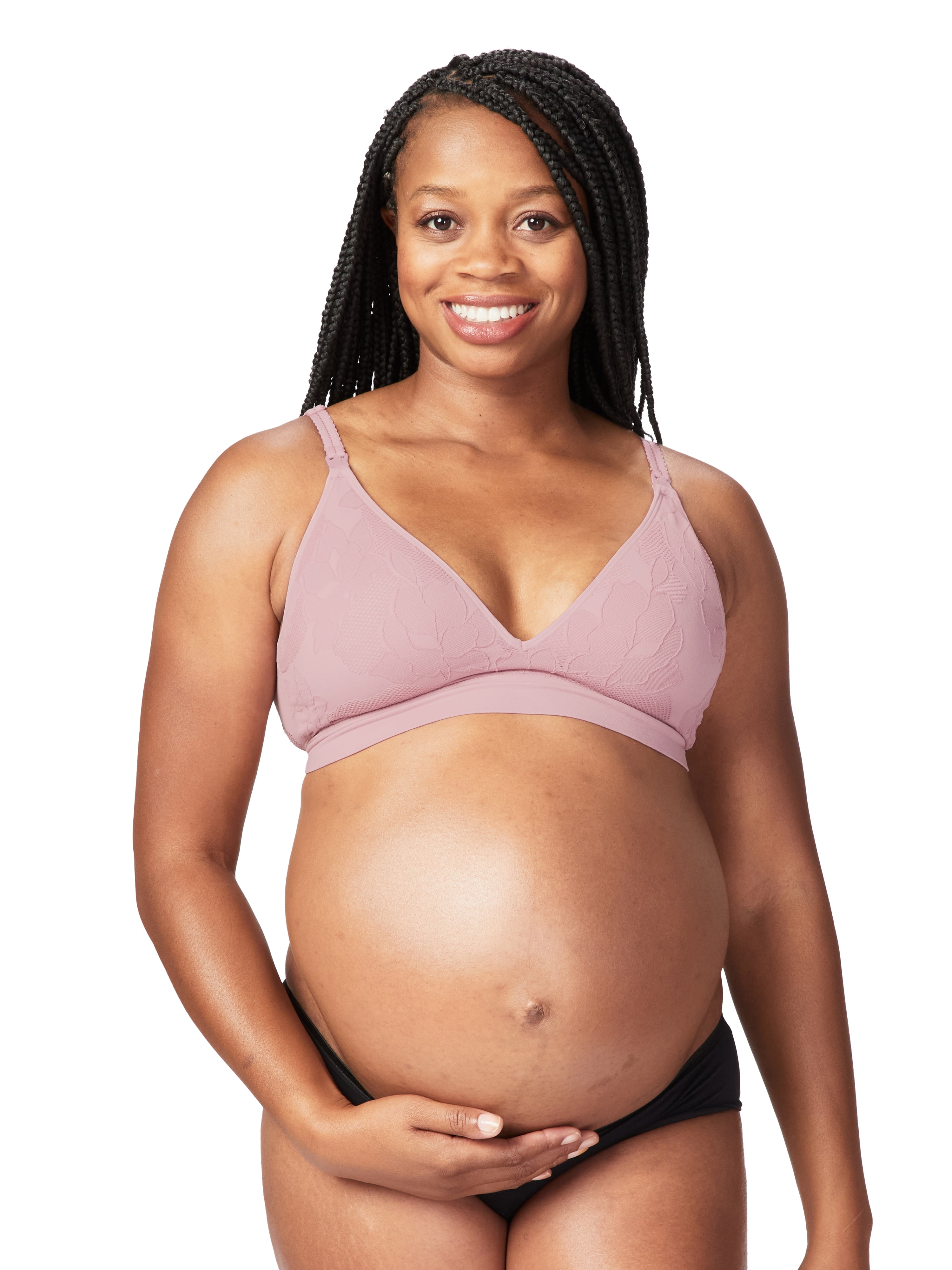 Brilliant Basics Women's Maternity Wirefree Bra - Almond