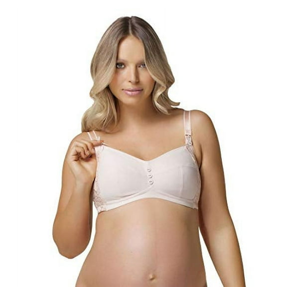 Cake Maternity Women'S Maternity And Nursing Sorbet Bra, Cream , 36D Uk/ 36D Us
