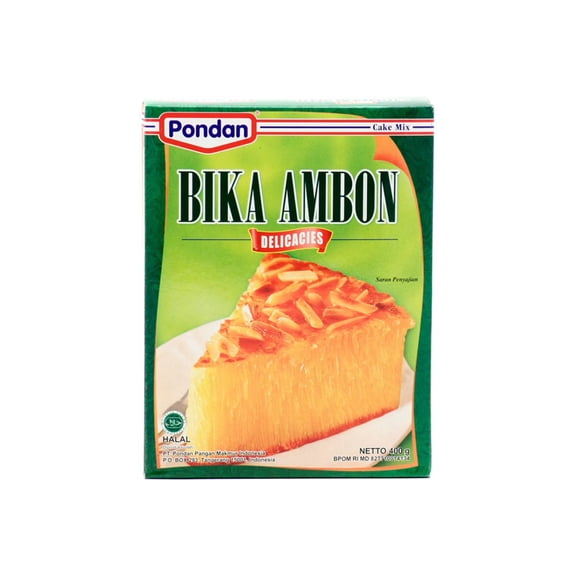 Cake Mix Bika Ambon Delicacies (Kue Bika Ambon) - 14oz (Pack of 1)