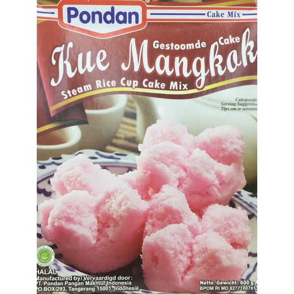 Cake Mix Kue Mangkok (Steam Rice Cup Cake/Gestoomde Cake) - 400g (Pack of 2)