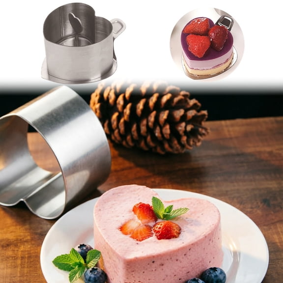 Cake Mold 304 Stainless Steel Ring Heart Shape Round Cake For Sushimi Rice