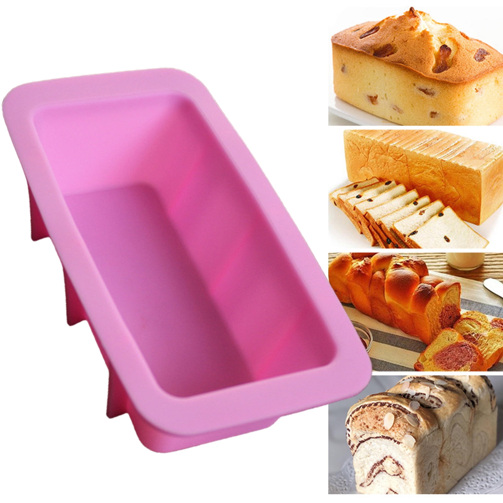 Cake Mold Reusable Non-stick Soft Flexible Easy Release Multipurpose ...