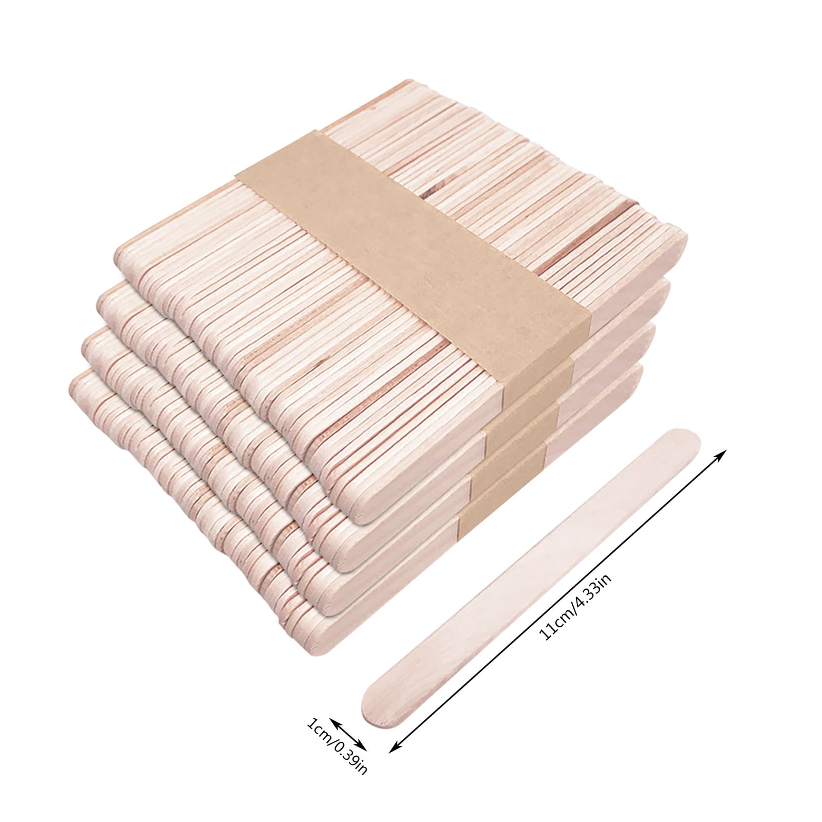 Cake Molds [50/100/150 /200/300Count] Wooden MultiPurpose Popsicle