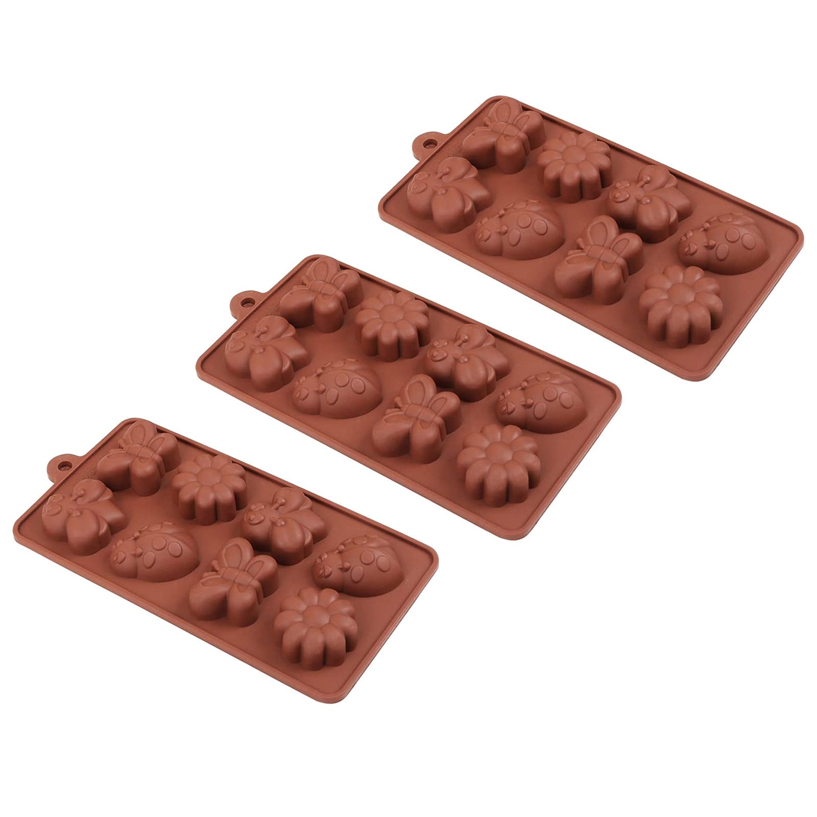 Cake Molds Clearance, DIY Silicone Mold Bee Butterfly Beetle Flower Cake  Chocolate Candy 