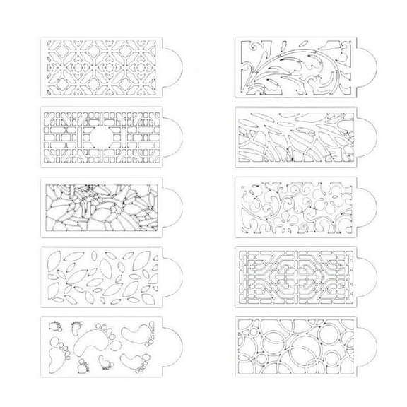 Cake Molds DIY Baking Cake Stencils Templates for Wedding Birthday Anniversary