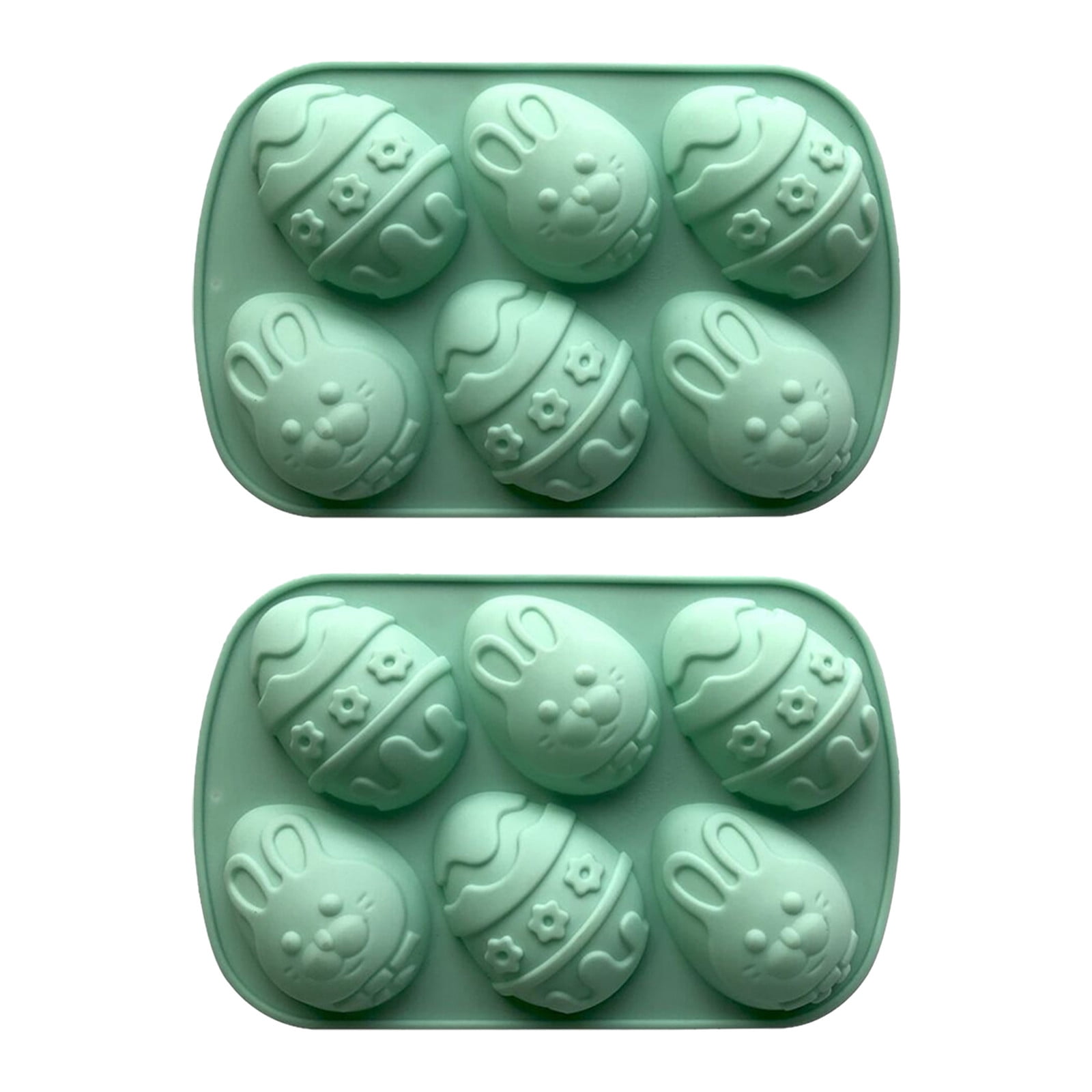 Cake Mould Clearance! Kiteke Easter 6 Hole Silicone Mold Diy Dinosaur