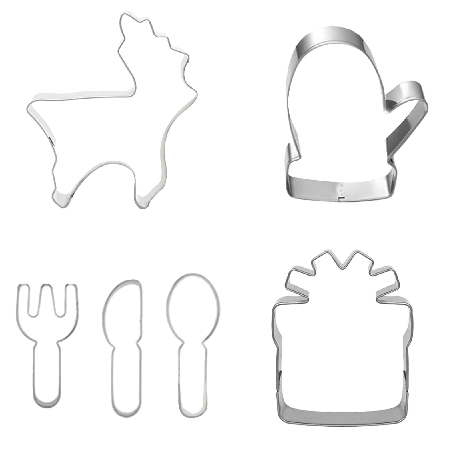 Cake Mould Decorating Mould Cake Frame Stainless Steel Cookies Vacuumed Sealed Bags Food