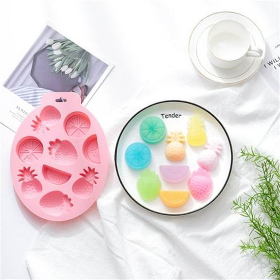Cake Mould,Fruit Modeling Silicone Mold DIY Chocolate Baking Tool Cake Mold Ice Mold