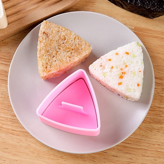 Cake Mould, Japanese Style Triangle Chirashi Rice Maker For Gourmet Easy To Use and Clean Silicone Design