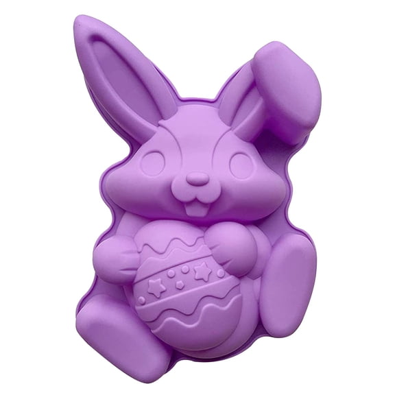 Cake Mould,Silicone Bunny Bakeware Easter Cake Mould Cartoon Bunny DIY Baking Tools