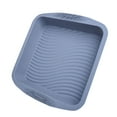 thumbnail image 1 of Square Cake Pan 8x8 Nonstick Silicone Baking for Cakes Rice Lasagnas Durable Oven Dishwasher Reusable Bakeware, 1 of 9