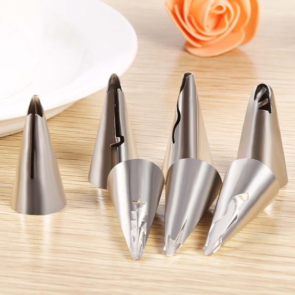Cake Nozzle, Rust-Proof Icing, Non-Toxic Safe Corrosion Resistant Cookies Pastry For Cakes Cupcakes