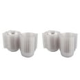 thumbnail image 1 of Cake Packaging Box 100Pcs, Individual Cupcake Containers Stackable Cupcake Boxes Individual Cupcake Holders Single Cupcake Boxes with Connected Airtight Deep Dome Lid, 1 Pack Cake Packaging Box, 1 of 8
