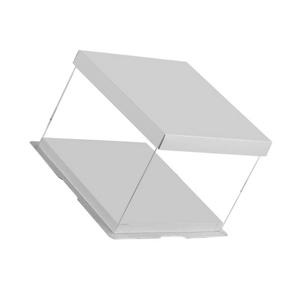 NIAIZEK White Clear Cake Box Baking Storage Container for Desserts, Pastries, Family and Guest Use