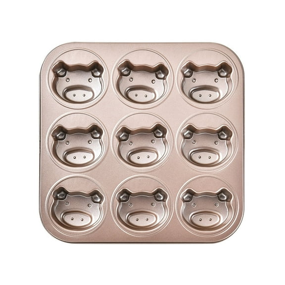 Cake Pan Cake Molds Non Stick Coating 9-piece Cake Cake Baking Pan Household DIY Baking