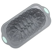 Hukitchen Silicone Loaf Pan for Bread Cake Meat Pie Baking Mold Non-Stick Convenient Kitchen Bakeware