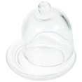 thumbnail image 1 of Cake Pan Plate Server Glass Tray with Dome Display Shelves Cupcake Holder Stand, 1 of 6