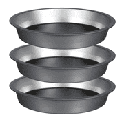 Cake Pan Set of 3 - Round Nonstick Baking Cake Pans, Dishwasher Safe - 8 Inch