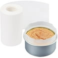 thumbnail image 1 of Cake Pan Side Liner Roll - 4 in x 164 ft Parchment Paper Strips for Baking, White Precut Circles, 1 of 4