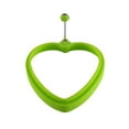 thumbnail image 1 of Cake Pan,Silicone Heart-shaped Circular Ring Frying Mold With Handle For Non-stick Frying, 1 of 1