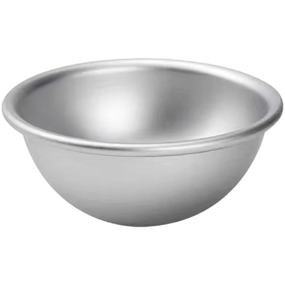 Cake Pans for Baking,Semi-Circular Bakeware,Stainless Steel Small Round Cake Molds Baking Tools,Mini Half Round Hemisphere Cake Mould,Nonstick Baking Tools for Home Kitchen Restaurant,1.85x0.78 in