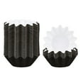 thumbnail image 1 of Cake Pans Cake Paper Holder Chrysanthemum Cup Home Baking Small Cake Bottom Holder 50 Packs,Black Kitchen Bakeware, 1 of 4