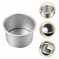 thumbnail image 1 of Cake Pans for Baking Pans 2.5 Inch Anodized Aluminum Christmas Cute Cake Removable Bottom, 1 of 8