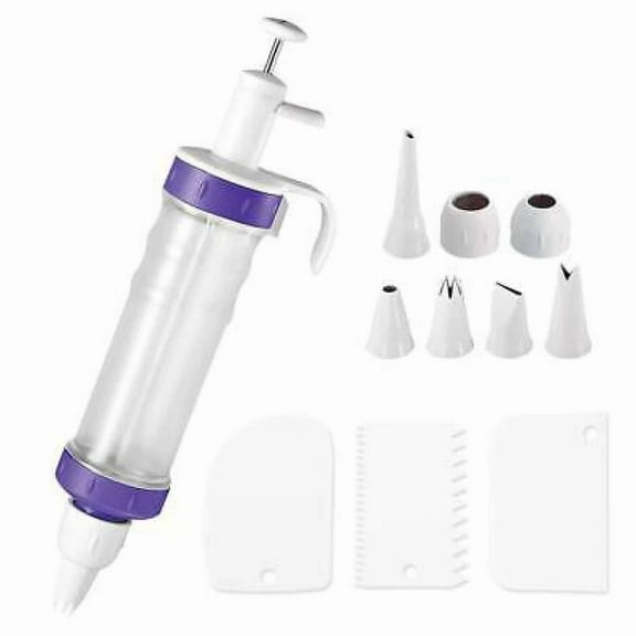 Cake Piping Set Baking Tools Cream Piping Nozzle Scraper Tip Cream Baking Tool