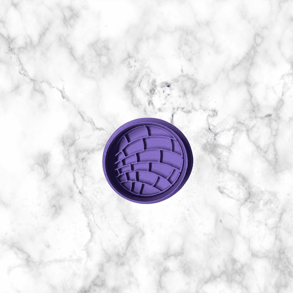 Cake Pop Concha Cutter and Embosser (Round) 1.50 inch