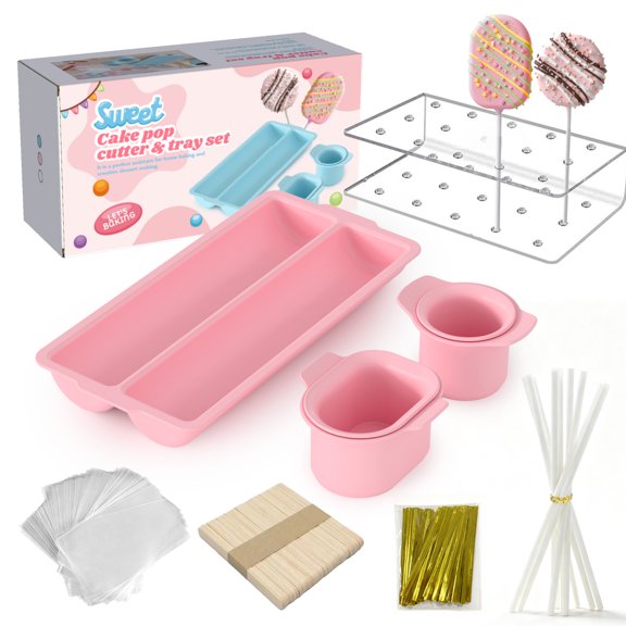 Cake Pop Cutter & Tray Set
