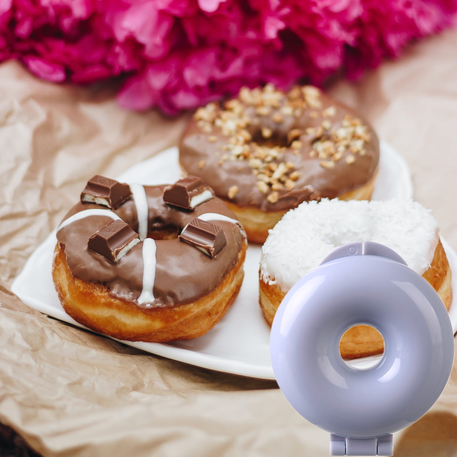 Cake Pop Mold, 2024 New Plastic Cake Pop Donut Mold, Upgraded Circle