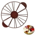 thumbnail image 1 of Cake Portion Marker, Cheesecake Cutter 10/12 Slices Pie Cutters ABS Cake Divider Portion Marker with Handle for Pastry Baking（Red,27cm/10.6inch), 1 of 6