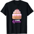 thumbnail image 1 of Cake Queen - Chef and Baker T-Shirt, 1 of 4