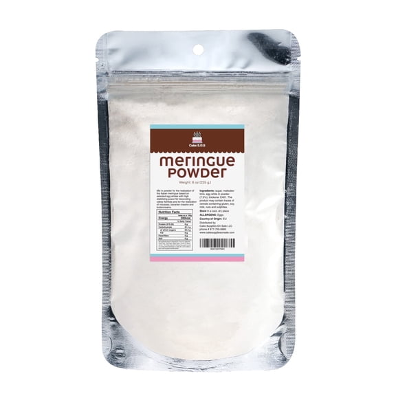Cake S.O.S Meringue Powder for Baking & Decorating, 8 oz.