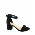 thumbnail image 1 of Cityclassified Ankle Strap High Heel Sandals, Open Toe Black, 8, 1 of 2