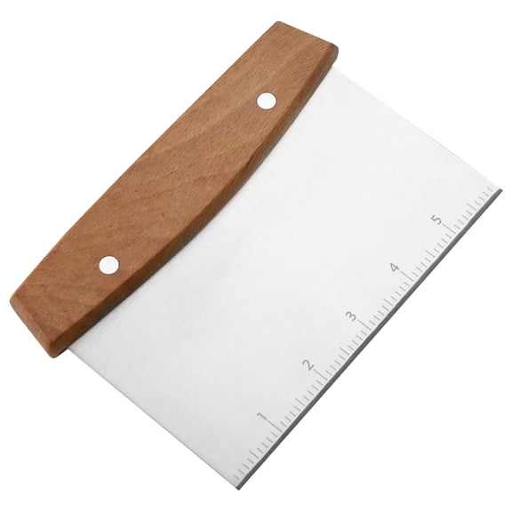 Cake Scraper Smoother, Bench Scraper, Large Bench Scraper, Sourdough Bread Lame, Dough Scoring Knife, Kitchen Countertop Scraper And Cutter, Ideal For Cake, Pizza, Bread And Daily Cooking