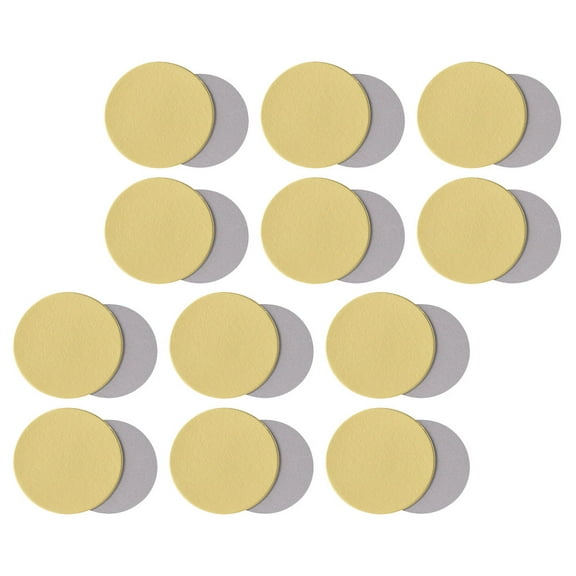 ifundom 12Pcs Golden Paper Multi-Tiered Round Cake Boards Durable for Weddings Parties