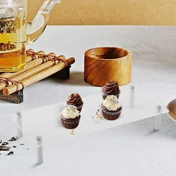 Cake Stand Acrylic Birthday Cake Stand Strong Load-Bearing Storage Cupcake S YIWEI