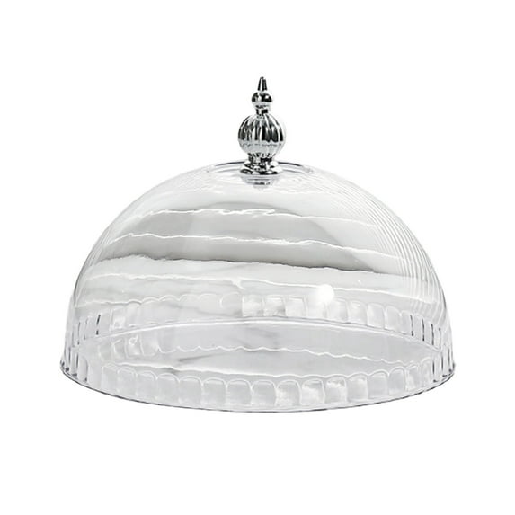 Cake Stand Cover Pastry Display Cloche Serving Dish Cover Versatile Cake Cover Lid Food Dome for Kitchen Camping Wedding Home,Versatile Pastry Cloche for Home Dessert Cheese Muffin Tabletop,8x8"