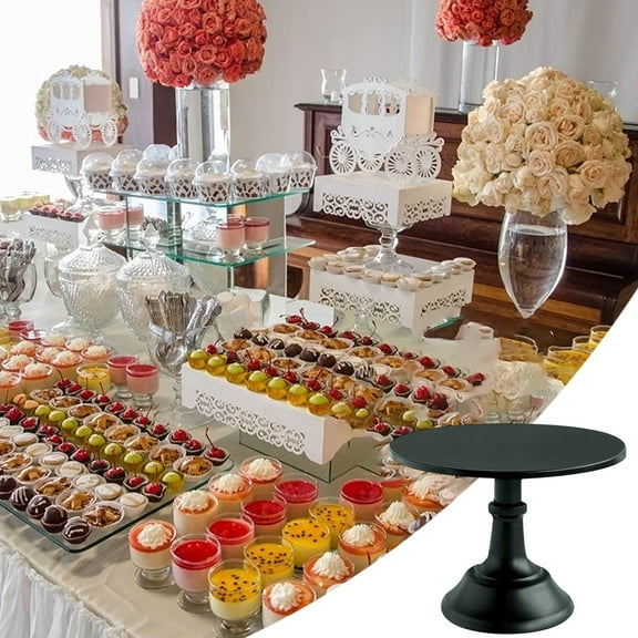 Cake Stand Metal Cupcake Stand Dessert Stand Wedding Birthday Party Props Dress Up Display Stand Small Size