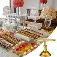 thumbnail image 1 of Cake Stand Metal Cupcake Stand Dessert Stand Wedding Birthday Party Props Dress Up Display Stand Small Size, 1 of 5