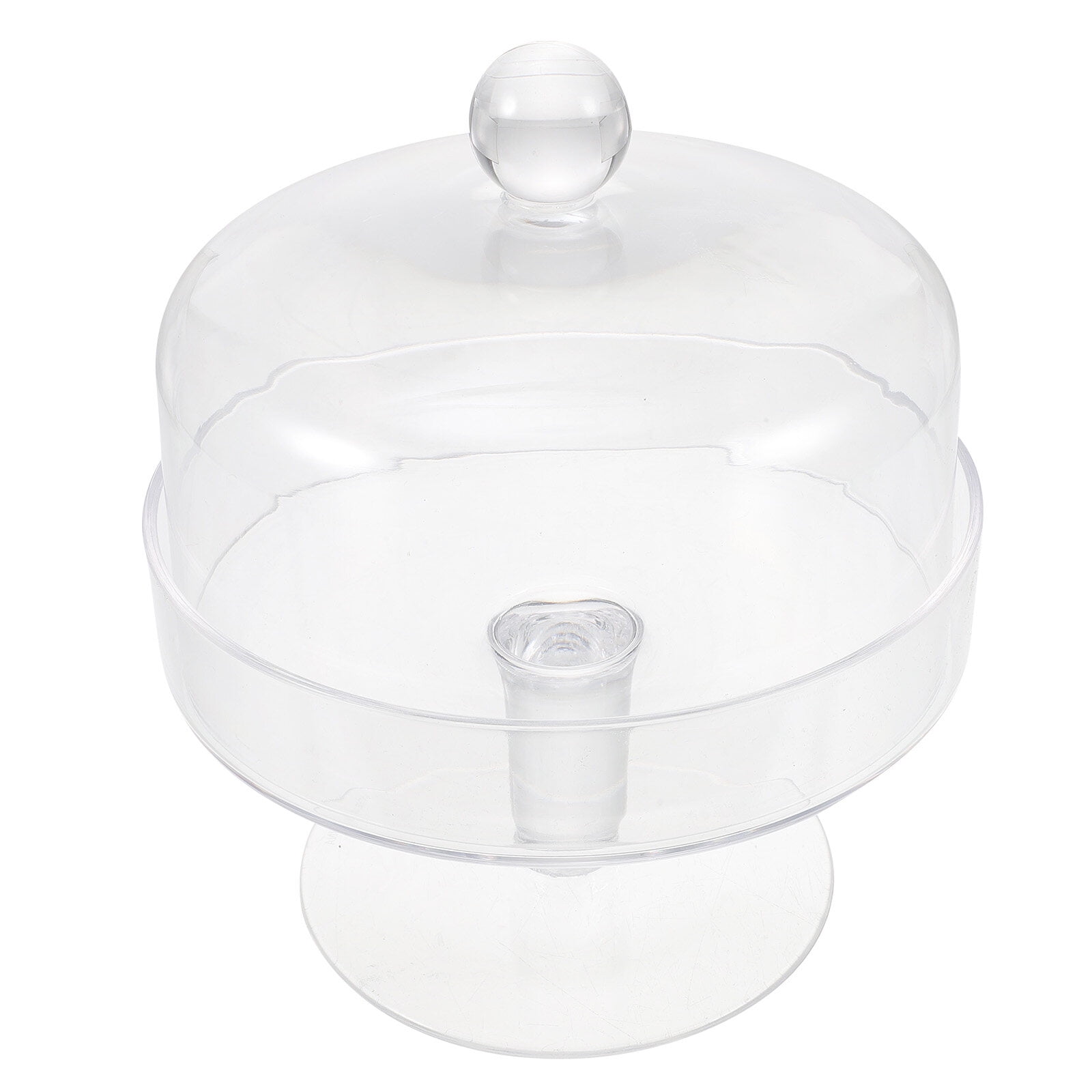 Cake Stand with Cover Dome Transparent Cake Dome Round Acrylic Cake