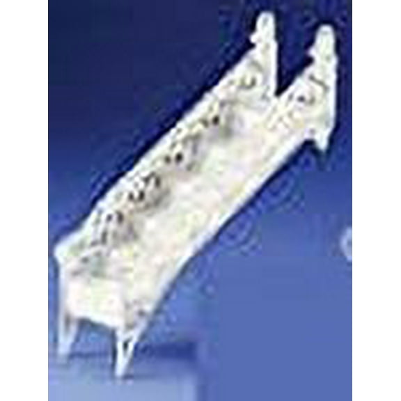 Cake Step Decorative White Wedding Stairs Topper, by A1 Bakery Supplies (2 Count)