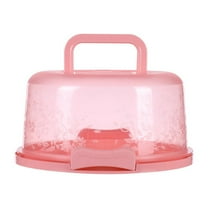 Cake Storage Container Cake Box With Handle Dustproof Lid Fresh Keeping