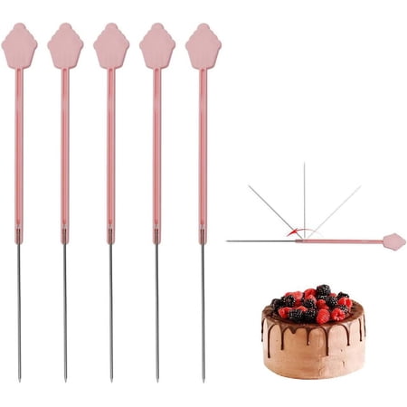 Cake Tester Foldable Cake Tester Needles,Stainless Steel Reusable Cake Probe Cake Testing Stick for Chiffon Cakes Baking Tools,Safe to Use
