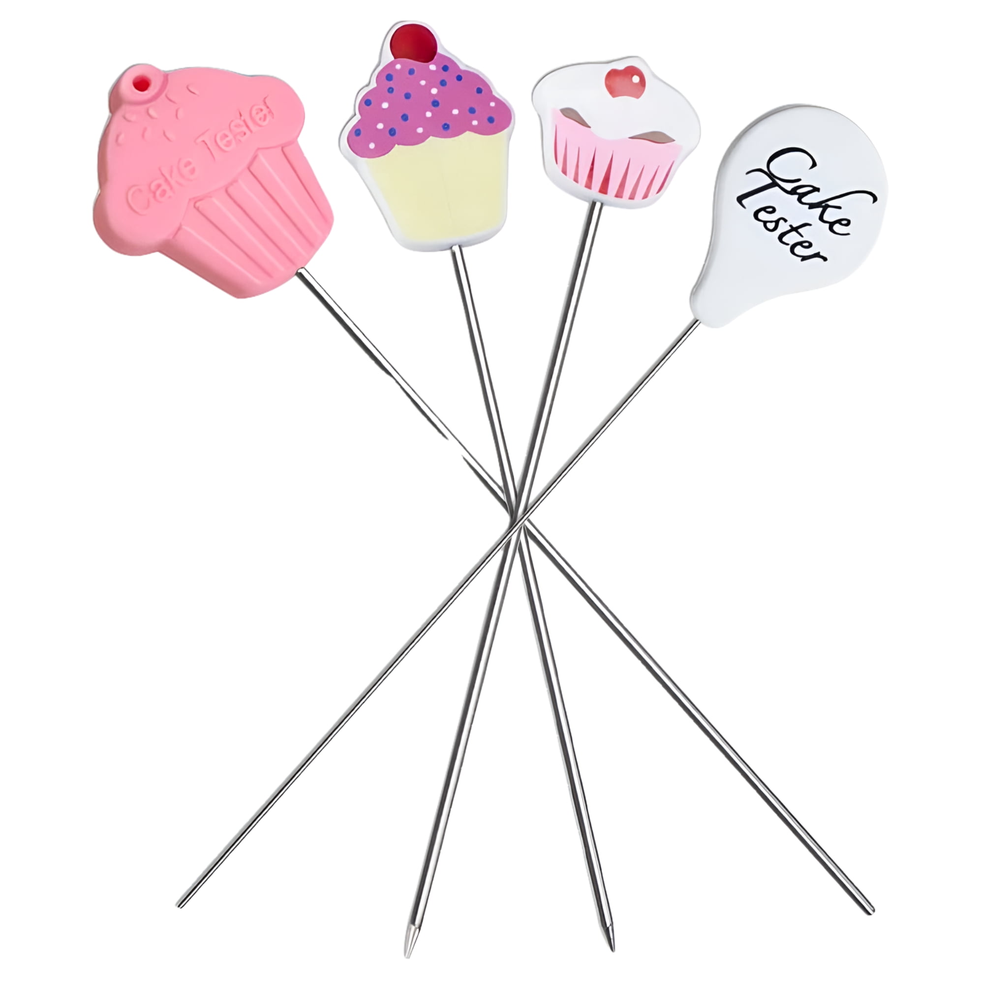 Stainless Steel Cake Tester Stick Baker Baking Needle Pastry Probe Kitchen Tool Stainless Steel Cake Tester Stick Baker Baking Needle Pastry Probe Kitchen Tool
