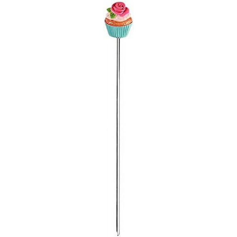 Cake Tester 4 Pieces Stainless Steel Baking Tester with Cover Reusable  Metal Cake Tester Mini Cupcake Tester Baking Cake Tester Needle Sticks for