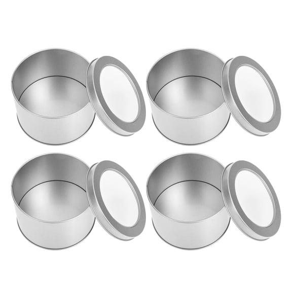 FELTECHELECTR Candy Tin Tinplate 3.5x2.4in