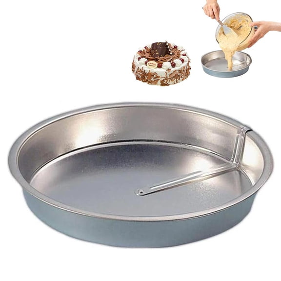 Cake Tins - 1PCS 9 Inch Round Cake Pan,Easy Release Cakes Tins with a Built-in Swivel Easy to Clean Baking Pans for Kitchen