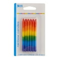 thumbnail image 1 of Cake Topper Decor, Candles,Rainbow Ombre shape Candles41555 (6/PKG), 1 of 2